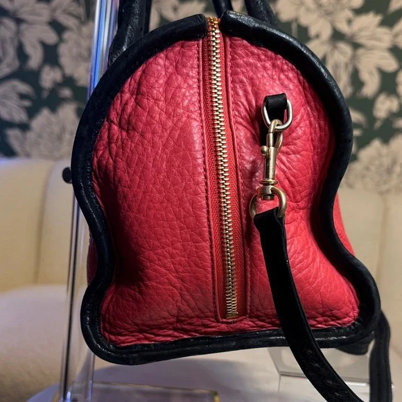 See By Chloe Pink and Black 2 Way Bag - Picture 5 of 9